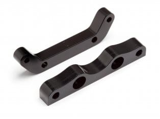 HPI Alum. Suspension Holder (0 Deg) 6061 Trophy Series (Black) [101768]