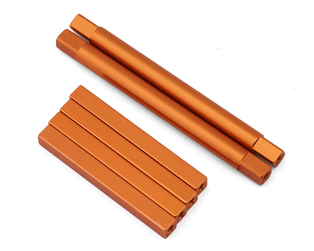 HPI Aluminum Chassis Brace Set Orange
