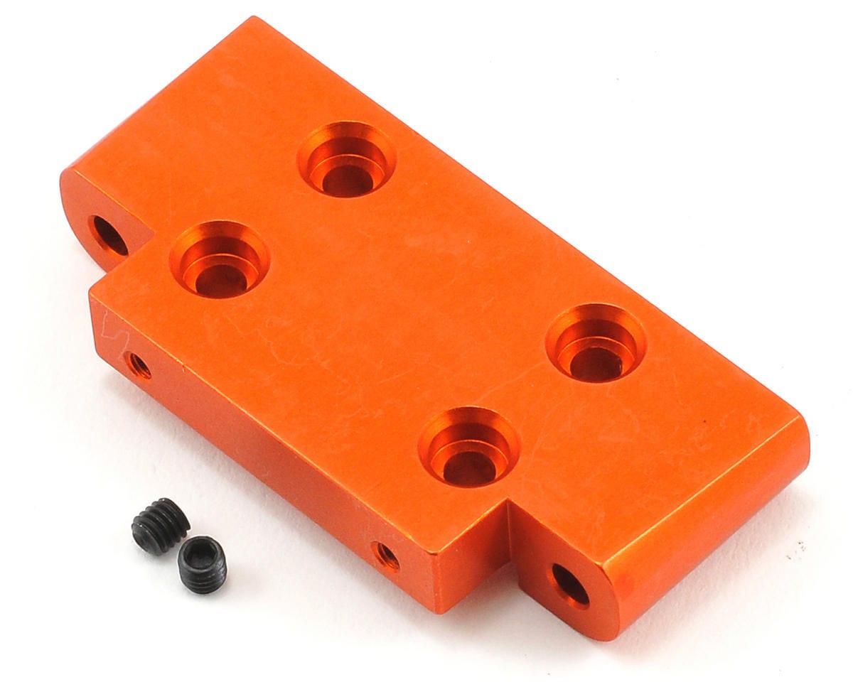 HPI Aluminum Front Suspension Arm Mount 3 Degree Orange