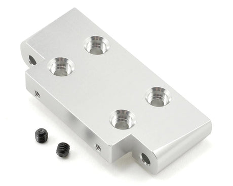 HPI Aluminum Front Suspension Arm Mount 5 Degree Silver
