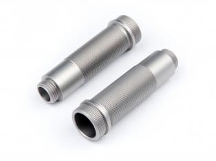 HPI Aluminum Shock Body Set (Gunmetal/2Pcs) [108073]