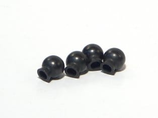 HPI Ball 6.8x7.3x3mm (Black/4pcs) [86059]
