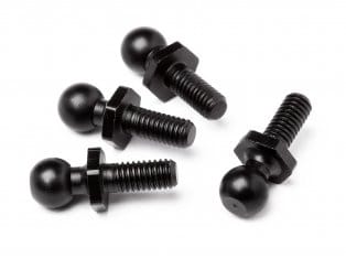 HPI Ball Stud 4.7X14mm (Black/4Pcs) [106634]