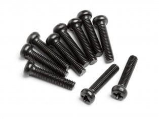 HPI Binder Head Screw M2.5X12 (10Pcs) [107154]