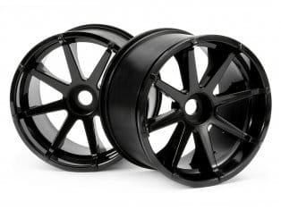 HPI Blast Wheel Black (115X70mm 7Inch/2Pcs) [3256]