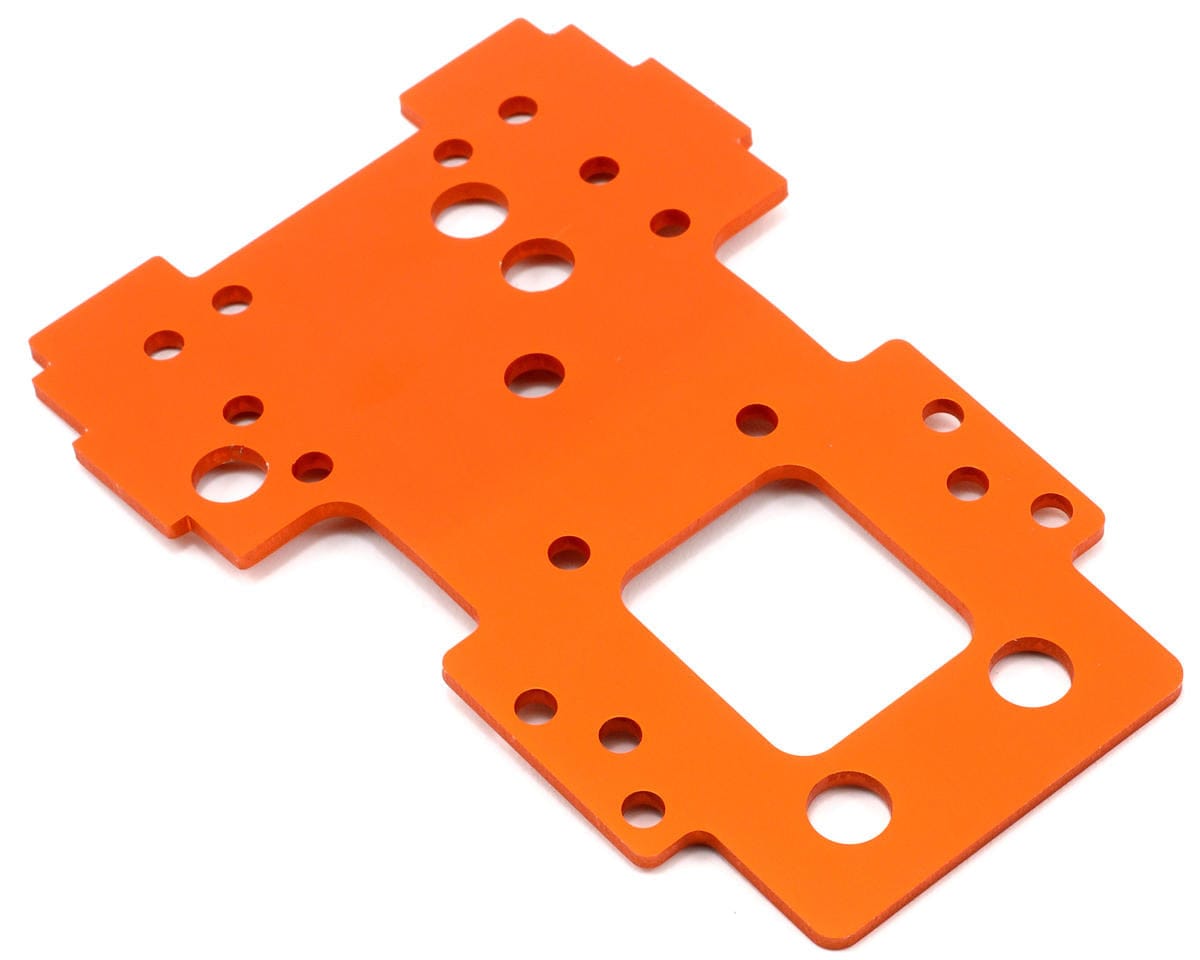 HPI 105892 Bulkhead Lower Plate 2.5mm Orange