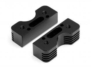 HPI 101771 CNC Engine Cooling Mount Set Trophy Series Black