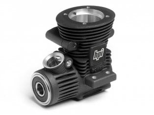 HPI Crank Case (Black/G3.0) [15145]