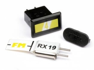 HPI 80654 Crystal Set Yellow Band 4 FM 27.145MHz