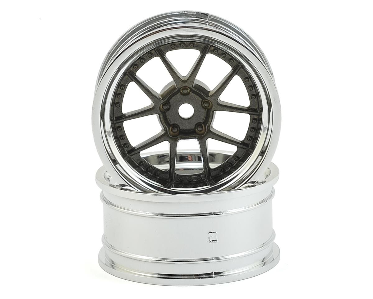 HPI 113090 DY-Champion 26mm Wheel Chrome Bronze 6mm Offset 2pcs