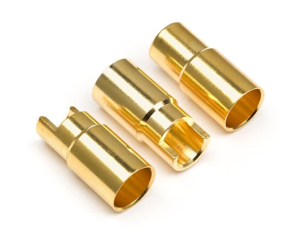 HPI 101953 Female Gold Connectors 6.0mm 3pcs