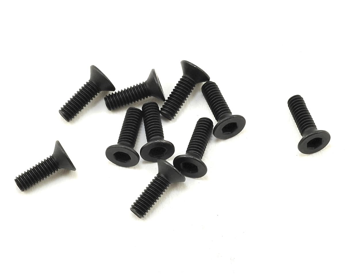 HPI 113719 Flat Head Screw M2.5x8mm Hex Socket 10pcs