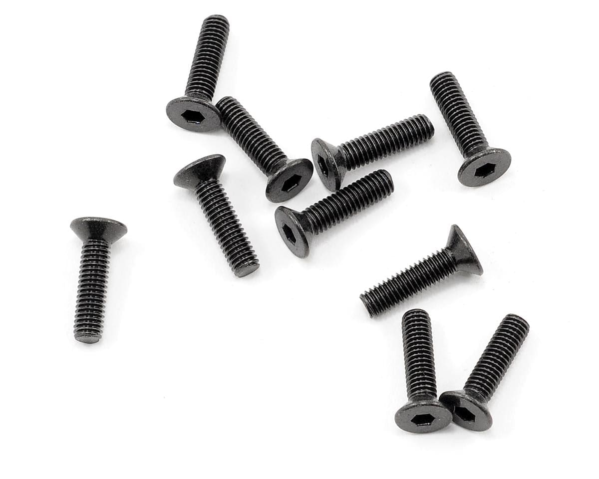 HPI Z084 Flat Head Screw M3x12mm Hex Socket 10pcs