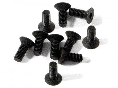 HPI Flat Head Screw M3x8mm (Hex Socket/10pcs) [Z082]