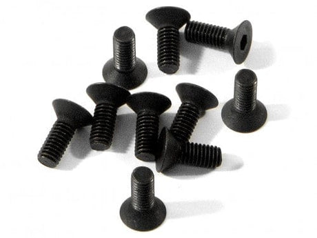 HPI Flat Head Screw M3x8mm (Hex Socket/10pcs) [Z082]
