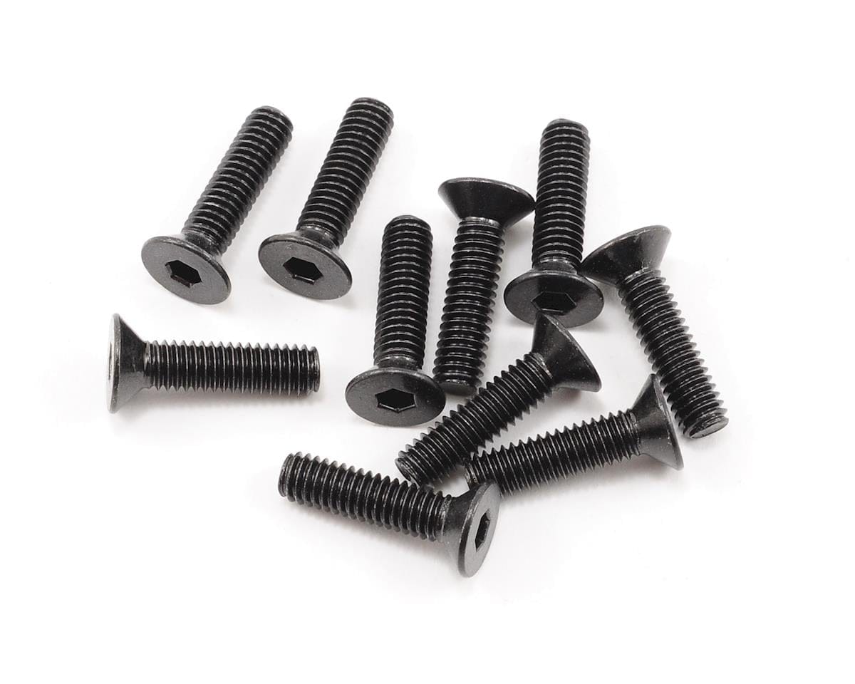HPI 94531 Flat Head Screw M4x15mm Hex Socket 10pcs