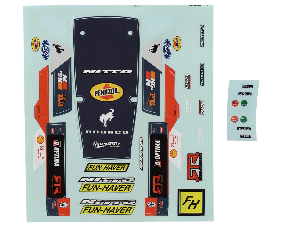 HPI Ford Bronco 4400 Painted Body - Loren Healy