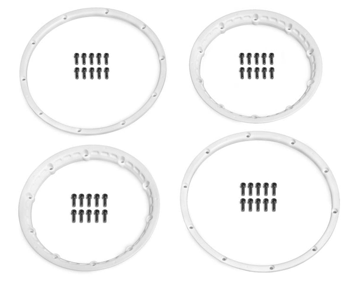 HPI 3270 Heavy Duty Wheel Bead Lock Rings White For 2 Wheels