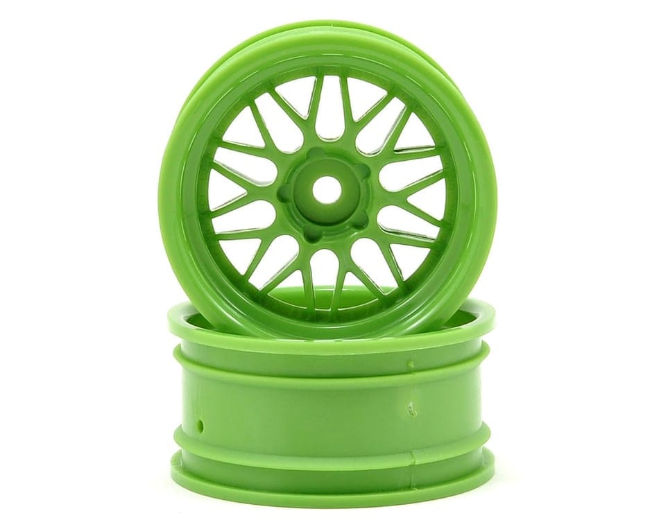 HPI HRE C90 Wheel 26mm Green 6mm Offset 2pcs 106772