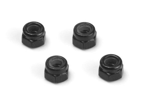 HPI 161188 Lock Nut M2.5 Black 4pcs