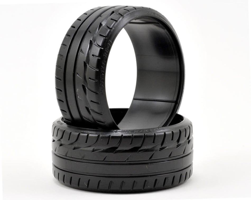 HPI 33468 LP29 T-Drift Tire Bridgestone Potenza RE-11 (2pcs)