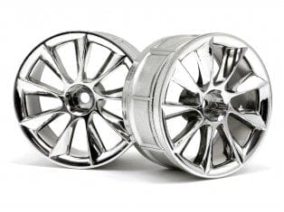 HPI 33462 LP29 Wheel ATG RS8 Chrome 2pcs
