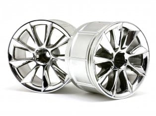 HPI LP35 Wheel ATG RS8 Chrome (2Pcs) [33464]
