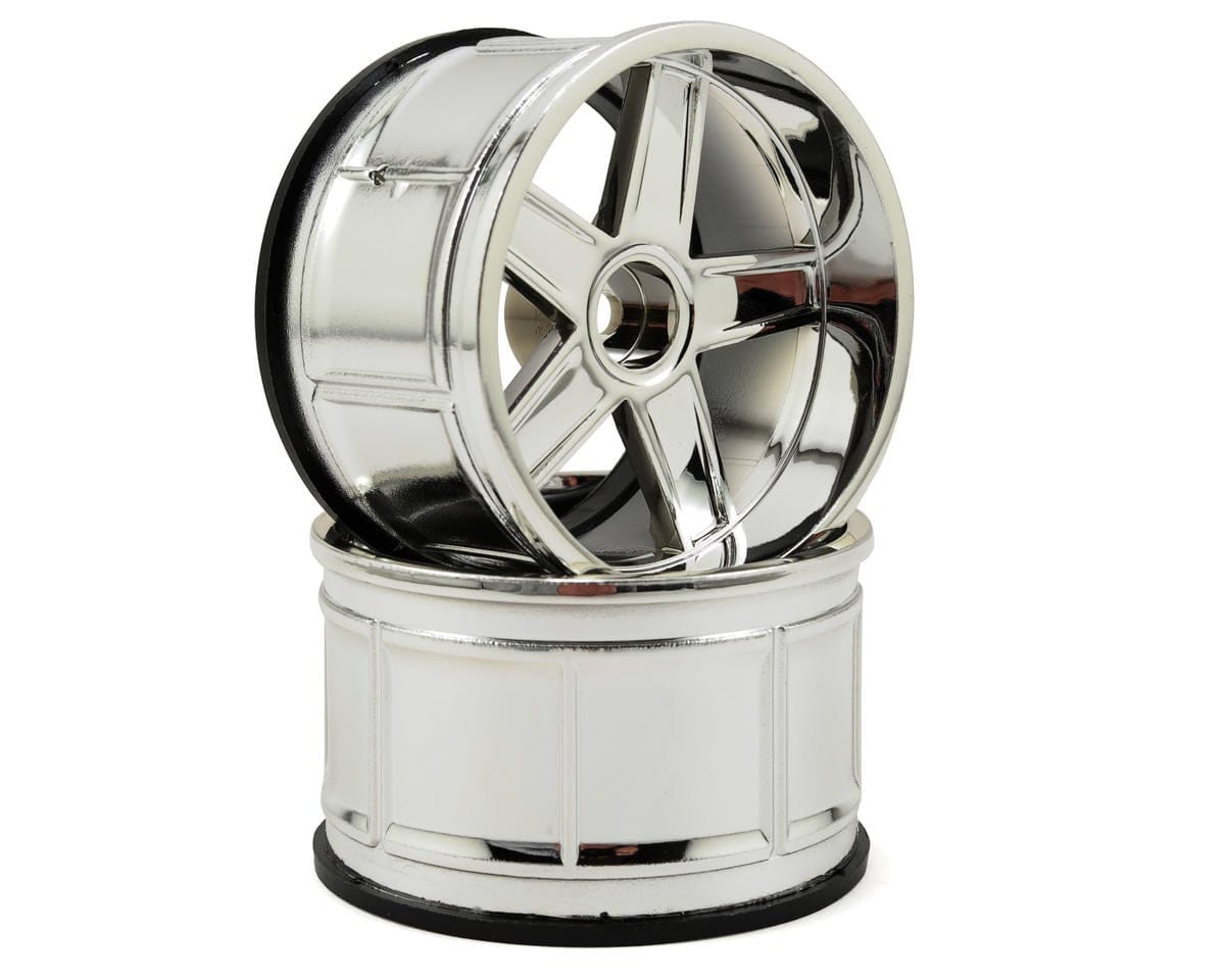 HPI 33478 LP35 Wheel MF Type Chrome 9mm Offset 2pcs