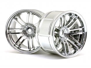 HPI LP35 Wheel Rays Volkracing RE30 Chrome (2Pcs) [3342]