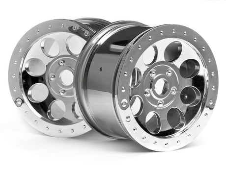 HPI Mag-8 Wheel Chrome (83X56mm/2Pcs) [3187]