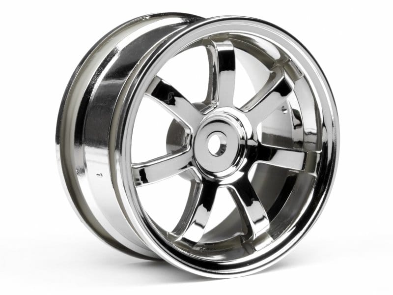 HPI Mag7 Wheels 26mm Chrome (0mm Off Set) [3574]