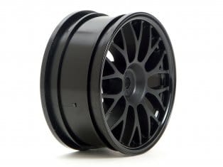 HPI 3711 Mesh Wheel 26mm Black 1mm Offset