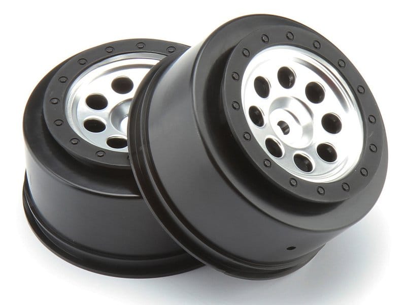 HPI Mk.8 V2 Wheel Matt Chrome (4.5mm Offset/2Pcs) [106189]
