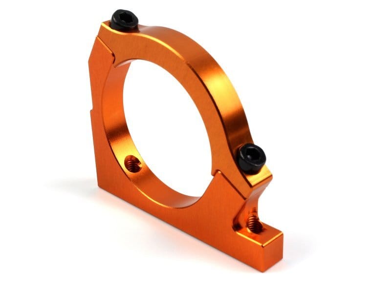 HPI Motor Mount Set (Orange) [160116]