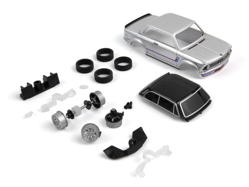 HPI nano-TTR BMW 2002 Turbo - Silver - Painted Body