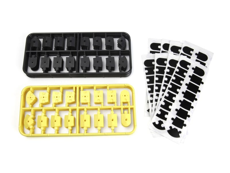 HPI nano-TTR Curb Set - Black and Yellow