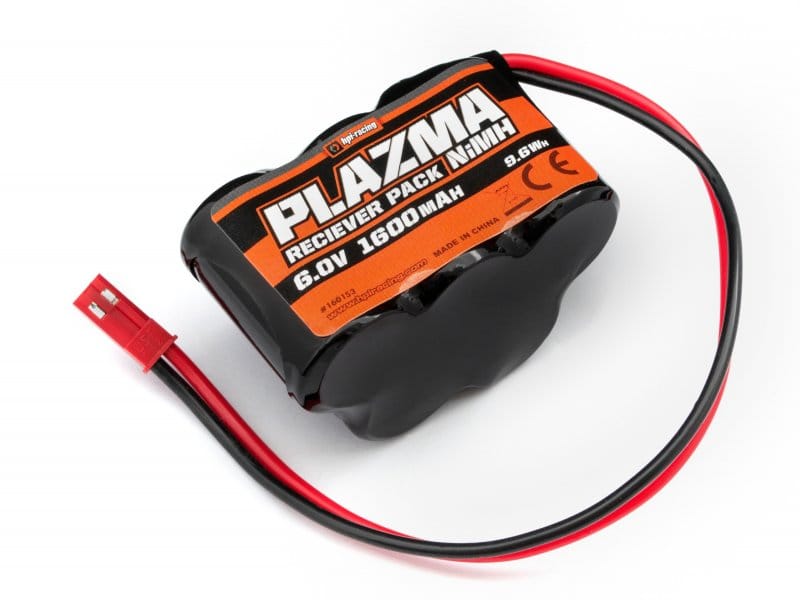 HPI 160153 Plazma 6.0V 1600mAh NiMH Receiver Battery Pack