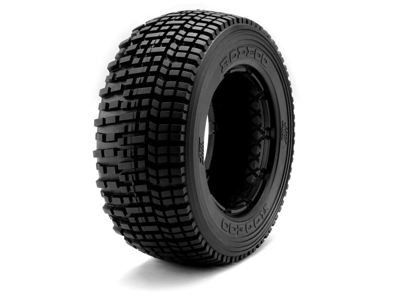 HPI Rodeoo Tire (Blue/Baja 5T/Front/2pcs) [67865]