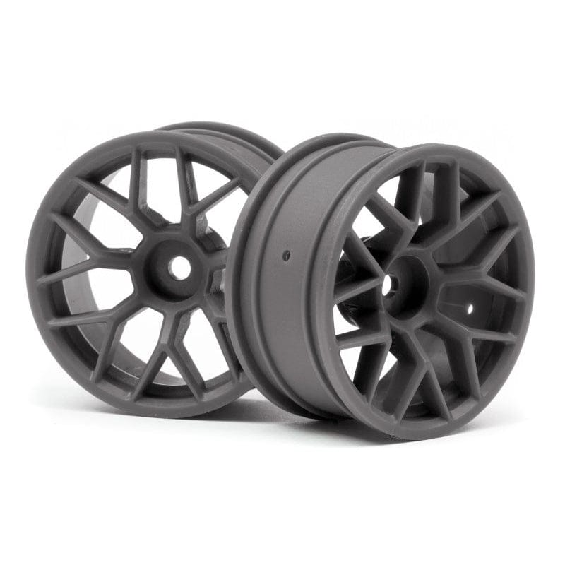 HPI 112812 RTR Wheel 26mm Gunmetal 6mm Offset 2pcs