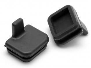 HPI Rubber Cap 10x11mm (Black) [87027]