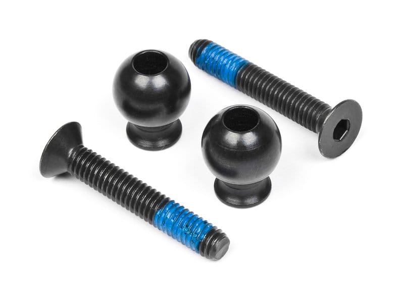 HPI Screw & Ball Front Upper Arms [101107]