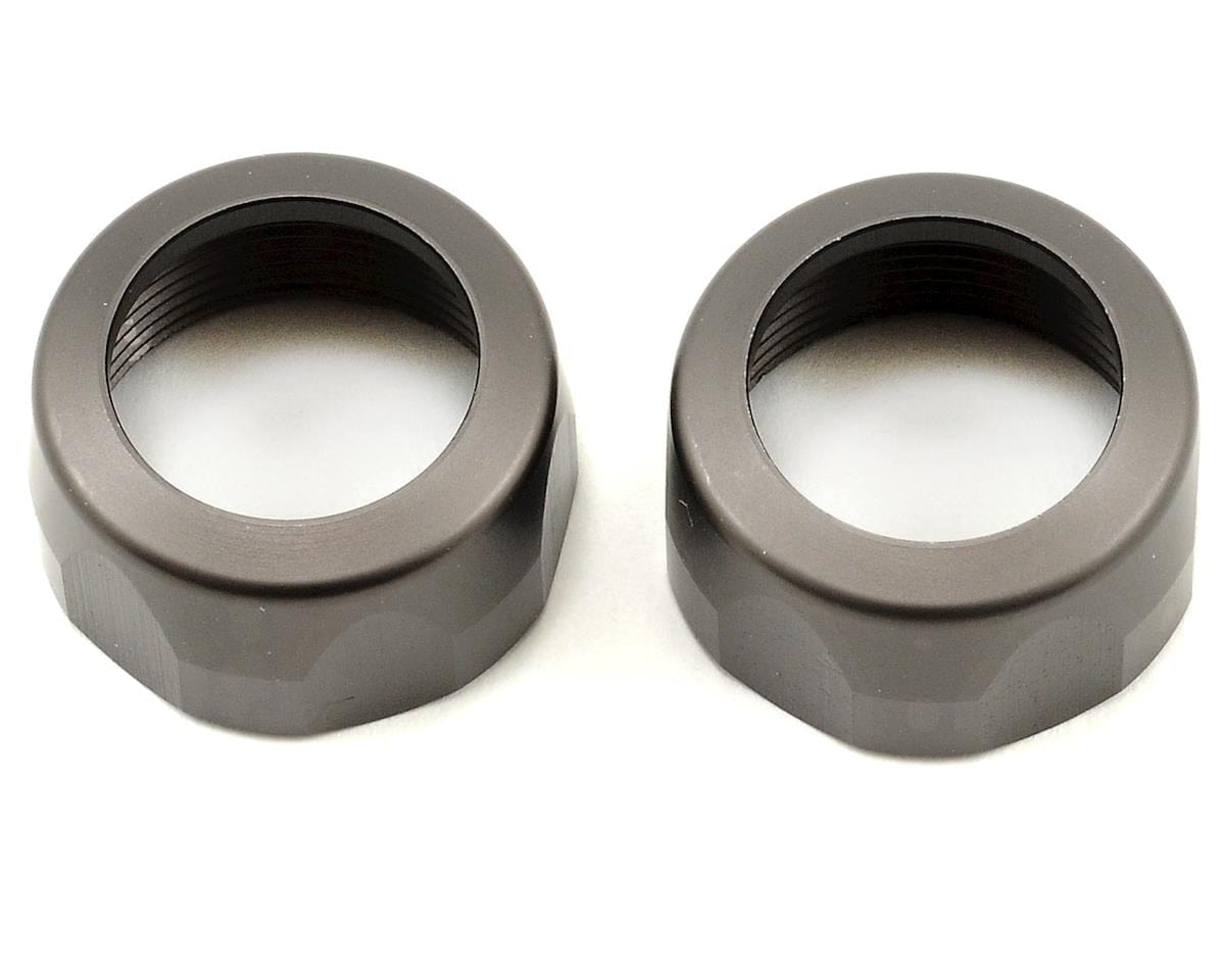 HPI 102154 Shock Cap 20x12mm Gunmetal 2pcs