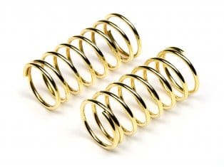 HPI Shock Spring 11X28X1.1mm 8 Coils (Gold/2Pcs) [87277]