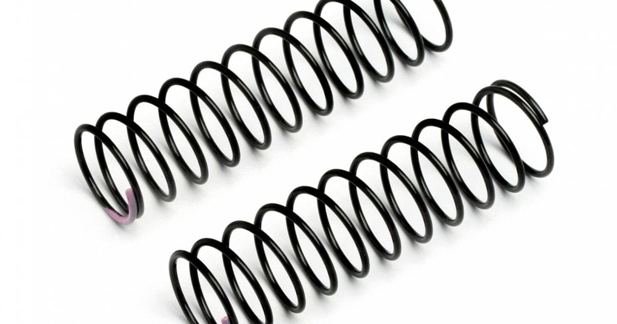 HPI 86914 Shock Spring 13x57x1.1mm 12 Coils Pink