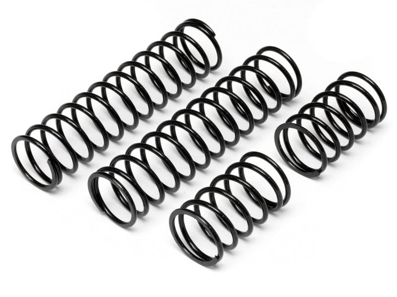HPI Shock Spring 23X155X2.4mm 17.5 Coils (Black/2Pcs) [86762]