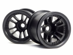 HPI Split 5 Truck Wheel (Black/2Pcs) [3051]