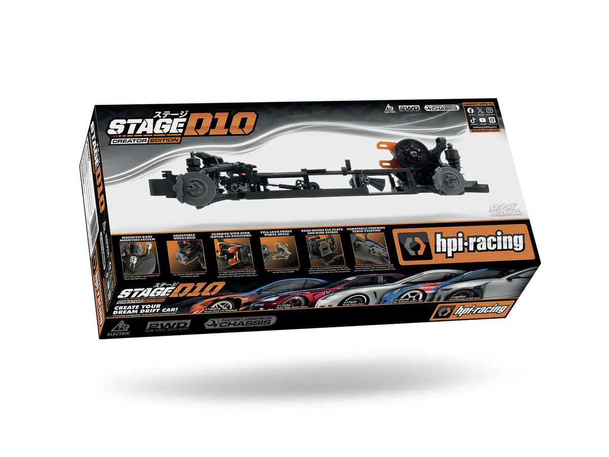 HPI Stage-D10 Creator Edition RC Car Kit [161000]
