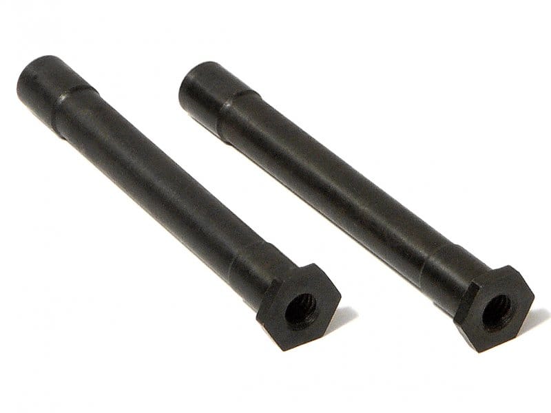 HPI Steering Crank Post 6x49mm (Black/2pcs) [86090]