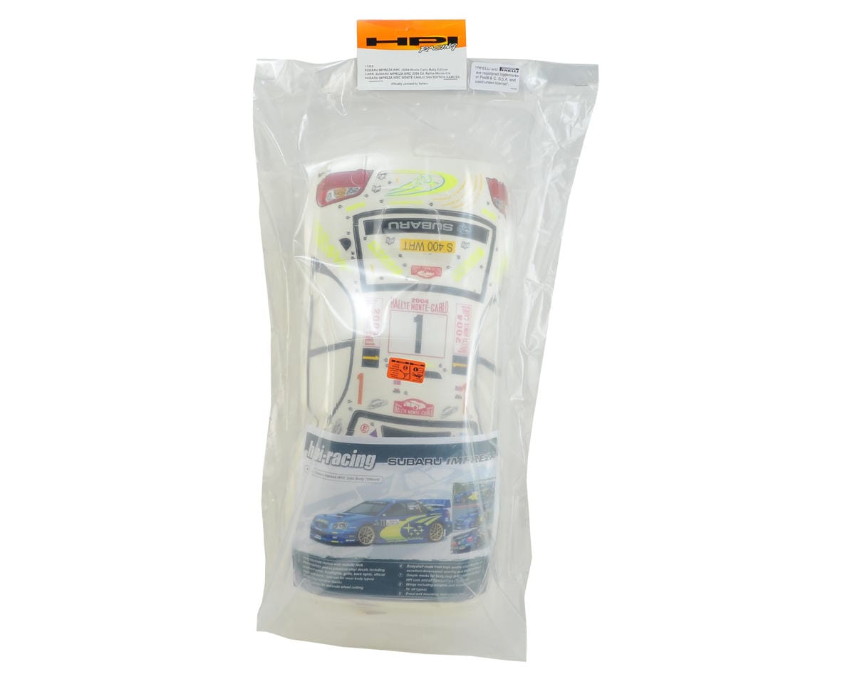 HPI Subaru Impreza WRC 2004 Monte Carlo Rally Edition Body Shell (190mm/Wb255mm) [17205]