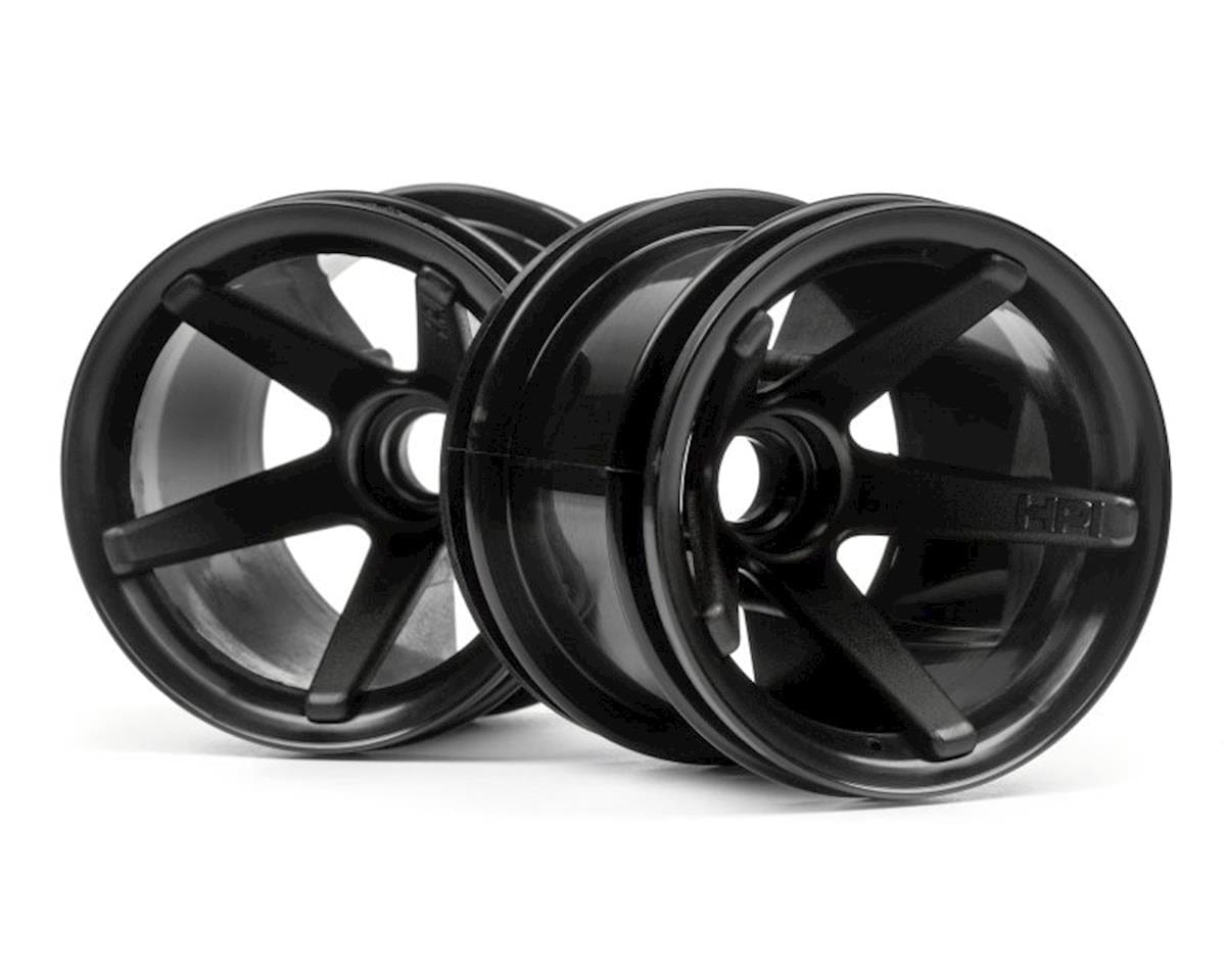 HPI 2105 Super Star MT Wheels Front Black 2.2in 2pcs